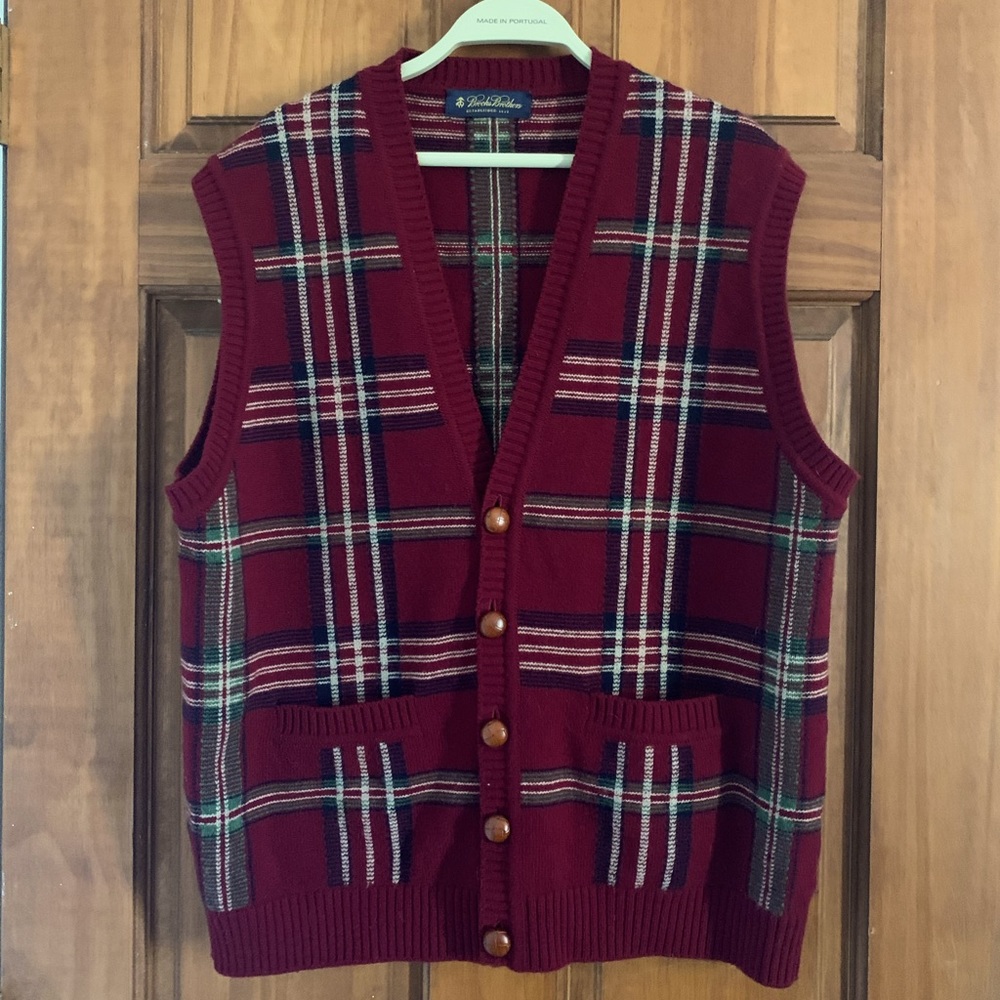 Brooks Brothers Knit Sweater Vest